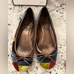 Coach patchwork ballet flats, 9
